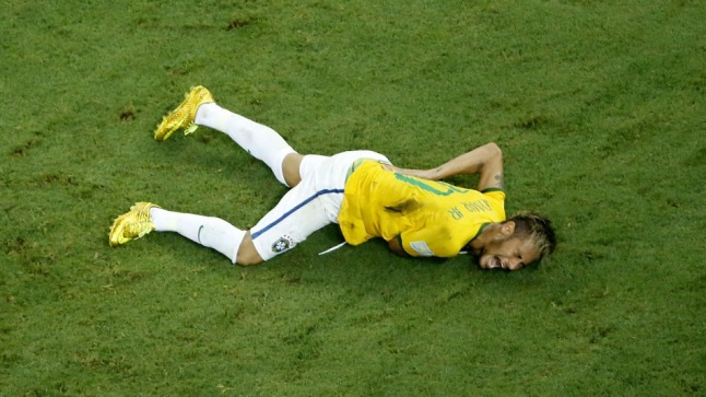 Neymar injured
